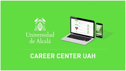 Miniatura para la entrada Presentación del Career Center UAH