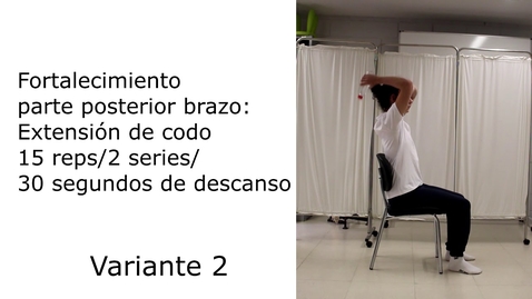 Miniatura para Fortalecimiento parte posterior del brazo