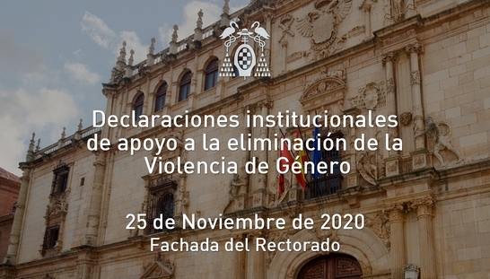 Declaraciones institucionales de apoyo a la eliminación de la Violencia Género · 25/11/2020