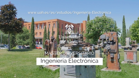 Miniatura para Máster en Ingeniería Electrónica