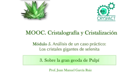 Miniatura para Cristalografía y Cristalización. M5-3