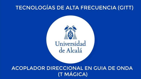 Miniatura para Acoplador de potencia en guía de onda (T Mágica)