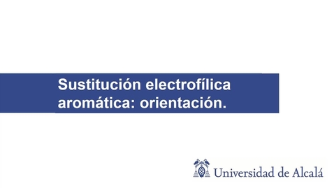 Miniatura para Sustitución electrófila aromática: orientación.