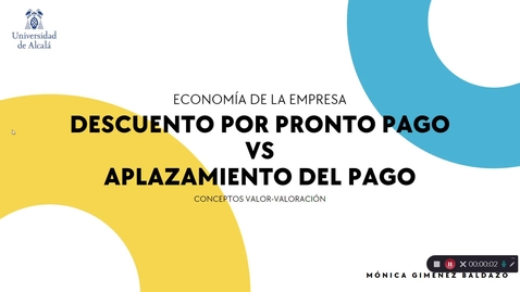 Miniatura para Dto PPP vs Aplazamiento pago