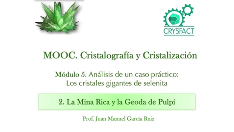 Miniatura para Cristalografía y Cristalización. M5-2