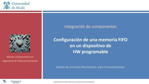 Miniatura para 08 Configuracion circuito memoria FIFO
