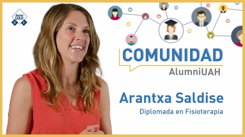 Miniatura para Comunidad AlumniUAH · Arantxa Saldise