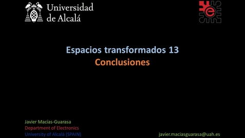Miniatura para Bloque 4.1 13: Espacios transformados 13. Conclusiones (03:21)