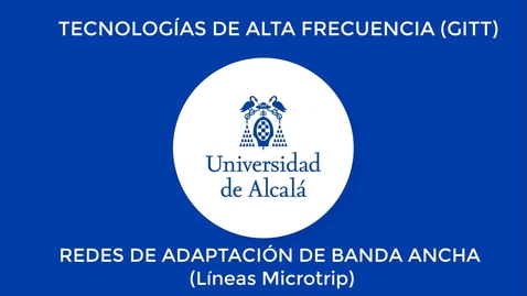 Miniatura para Red deadaptación banda ancha (Líneas microstrip)