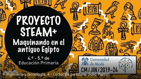 Miniatura para 8-4- Ingeniería y Tecnología. Construcción del lector de partituras. Julio Pastor