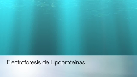 Miniatura para 5.Electroforesis de lipoproteínas.mp4