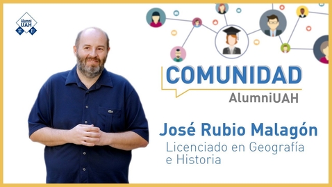 Miniatura para Comunidad AlumniUAH · José Rubio Malagón