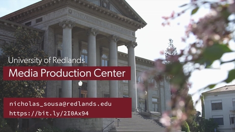Thumbnail for Media Production Center demo reel (2019-08)