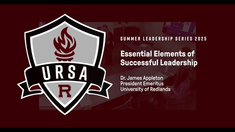 Thumbnail for Essential Elements of Successful Leadership