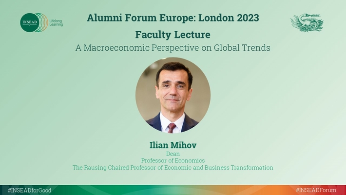 Faculty Lecture: A Macroeconomic Perspective on Global Trends