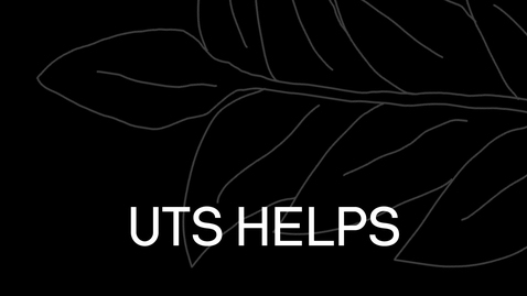 Thumbnail for UTS HELPS