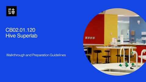 Thumbnail for CB02.01.120 Hive Superlab Walkthrough Video