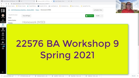 Thumbnail for 22576 BA WS Week 9: Predictive Data Mining 2