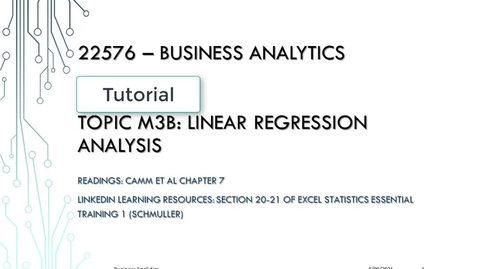 Thumbnail for BA Week 6 M3B TUTORIAL