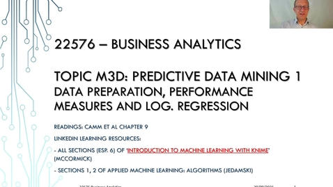 Thumbnail for Lecture 8b BA SP21