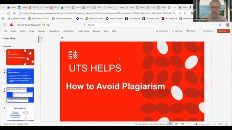 Thumbnail for HELPS Session: How to Avoid Plagiarism Recording (AUT26 Orientation)