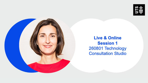 Thumbnail for Live and Online 1 | Thursday 24 August 2023, 6-7PM Tech Cons Studio
