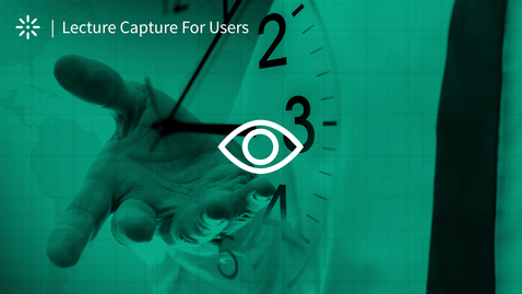 Thumbnail for How to View and Control Your Scheduling in the Kaltura Classroom