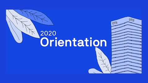 Thumbnail for 2020 UTS Official Welcome