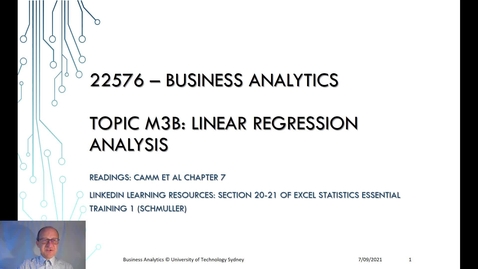 Thumbnail for Lecture 6 BA SP21
