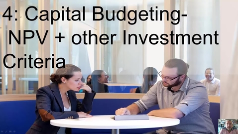 Thumbnail for UTS MBAe eFinance Topic 4 - 4a Introduction