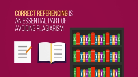 Thumbnail for UTS HELPS:  How to avoid plagiarism part 1