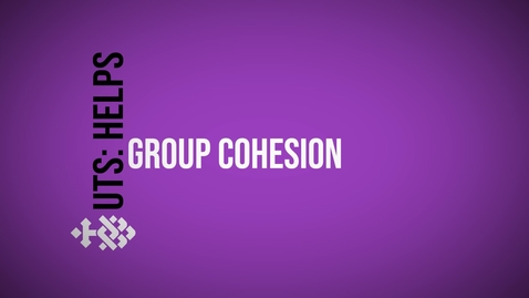 Thumbnail for entry Group Cohesion