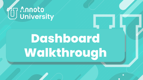 Thumbnail for Annoto dashboard walkthrough