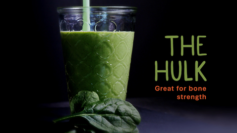 Thumbnail for entry The Hulk Smoothie