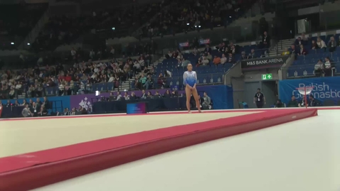 Thumbnail for Tiegan Trafford-Women's Floor-WAG Senior Apparatus Finals-Gymnastics British Championships 2025