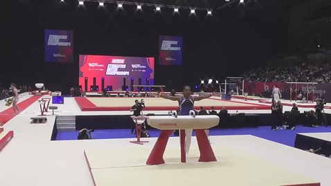 Thumbnail for Trumaine Brown-Pommel Horse-Men's Artistic Senior-Gymnastics British Championships 2026