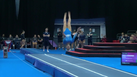 Thumbnail for Bella Hall-Cooper - Womens Snr - 2024 Tumbling British Championships