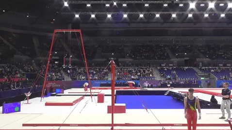 Thumbnail for Alexander Niscoveanu-SILVER - H Bar-MAG Senior App Finals-Gymnastics British Championships 2025