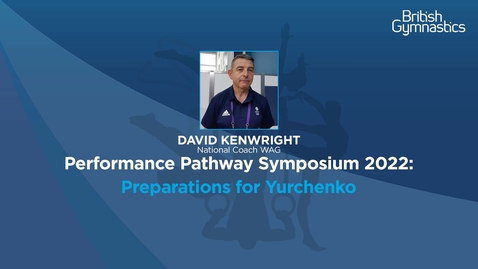 Thumbnail for Preparations for Yurchenko with David Kenwright