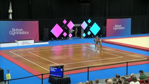 Thumbnail for Bird-Haynes, Craven, Hockham, sparkles Gymnastics Club FIG JNR TR-2024 Aerobic British Championships