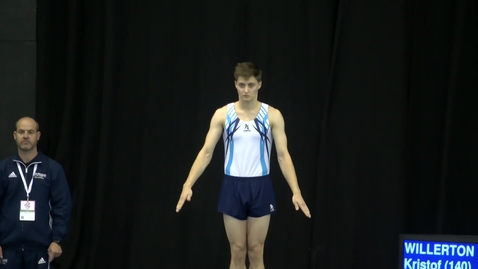 Thumbnail for Kristof Willerton - SILVER-TUM-Senior-Jaffa TRA, TUM &amp; DMT British Championships 2022