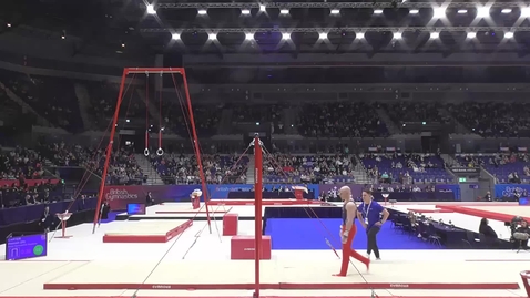 Thumbnail for Hamish Carter-Horizontal Bar-MAG Senior Apparatus Finals-Gymnastics British Championships 2025