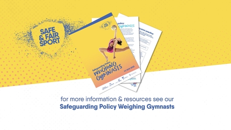 Thumbnail for Safeguarding Policy - Weighing Gymnasts