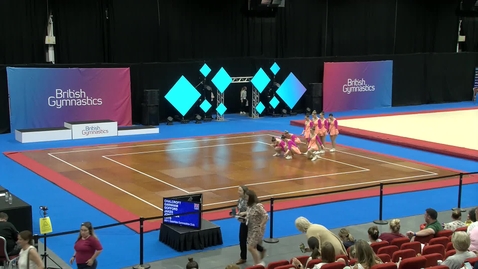 Thumbnail for Chalcroft, Garnham, Goffard, Jakes, Johnston, Kays, Travers, Trickett, Sparkles, Suki, Basingstoke, Virtue AD JNR-2024 Aerobic British Championships