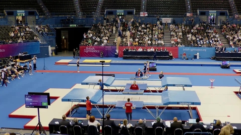 Thumbnail for Page, Songhurst-GOLD-Synchro SNR Women-2023 Trampoline British Championships