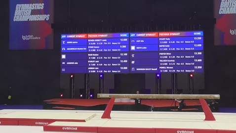 Thumbnail for Alia Leat-Beam-Women's Artistic Senior-Gymnastics British Championships 2026