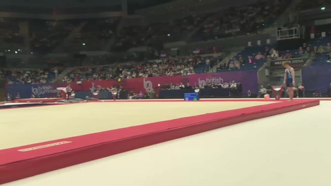 Thumbnail for Caden Mosley-Mackenzie-Men's Floor-Men's Artistic Under 18-Gymnastics British Championships 2026