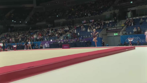 Thumbnail for Isabelle Priestley-Women's Floor-WAG Senior Apparatus Finals-Gymnastics British Championships 2025