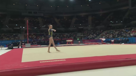 Thumbnail for Jamie Reyner-Corbett-SILVER - Floor-WAG Junior App Finals-Gymnastics British Championships 2025