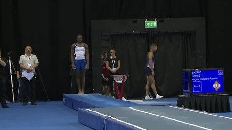 Thumbnail for Dominic Mensah - Snr Men - 2019 British Tumbling Championships